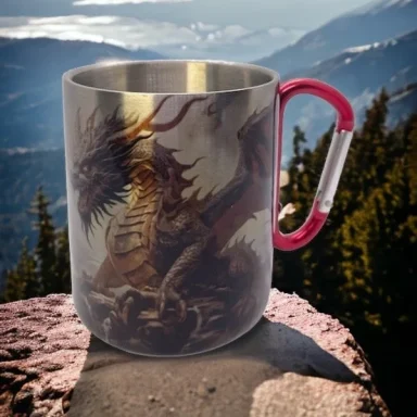 Outdoortasse mit Karabinerhaken